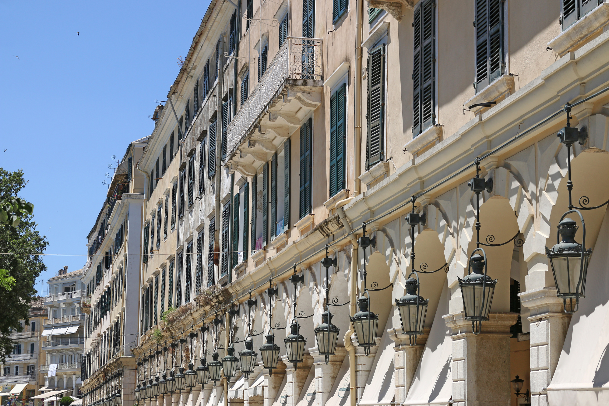 Liston Square Old Corfu Town
