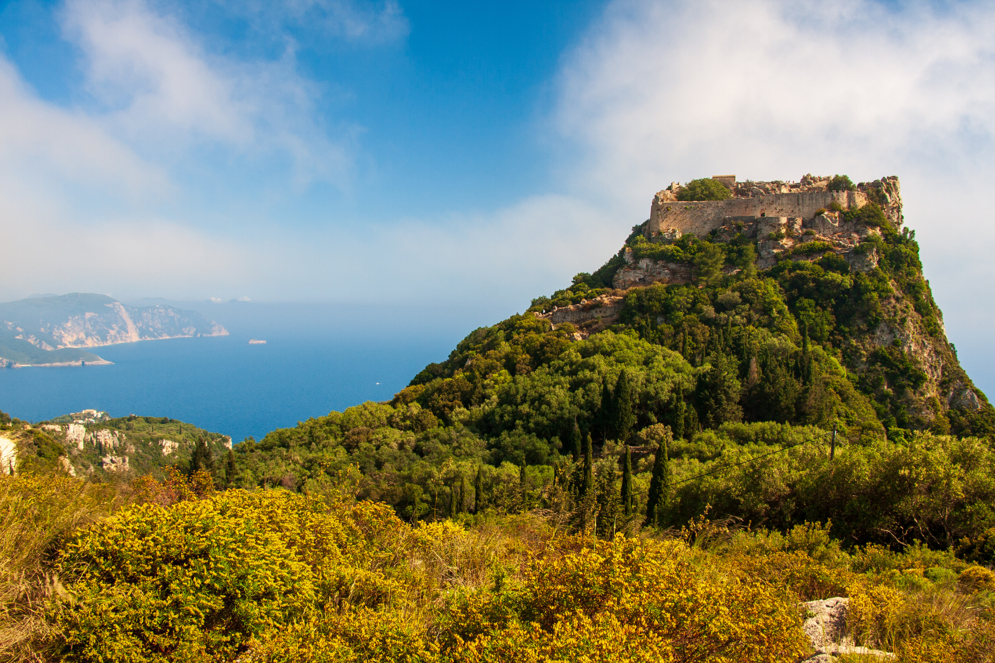 Angelokastro in Corfu