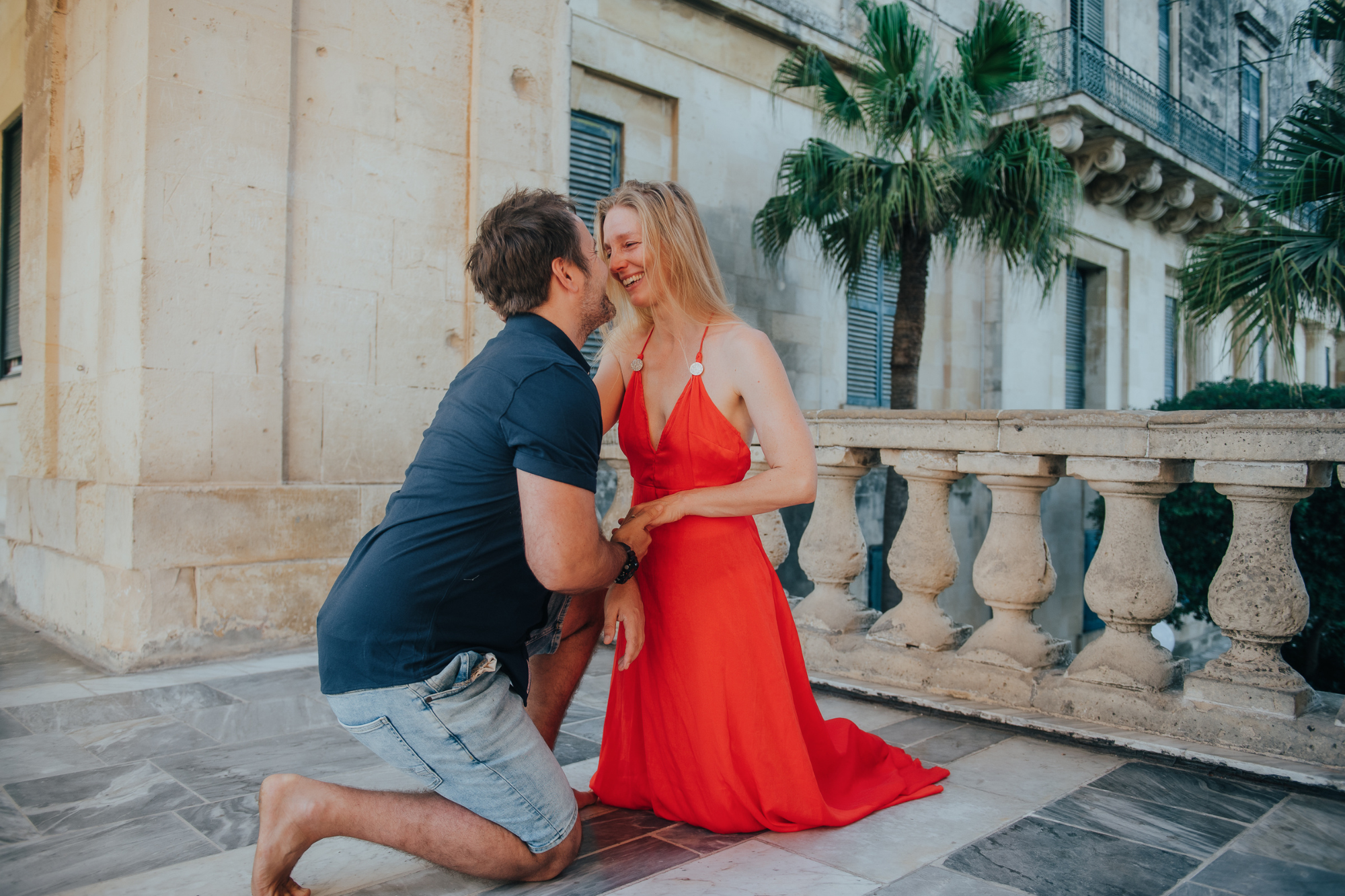 secret proposal in corfu